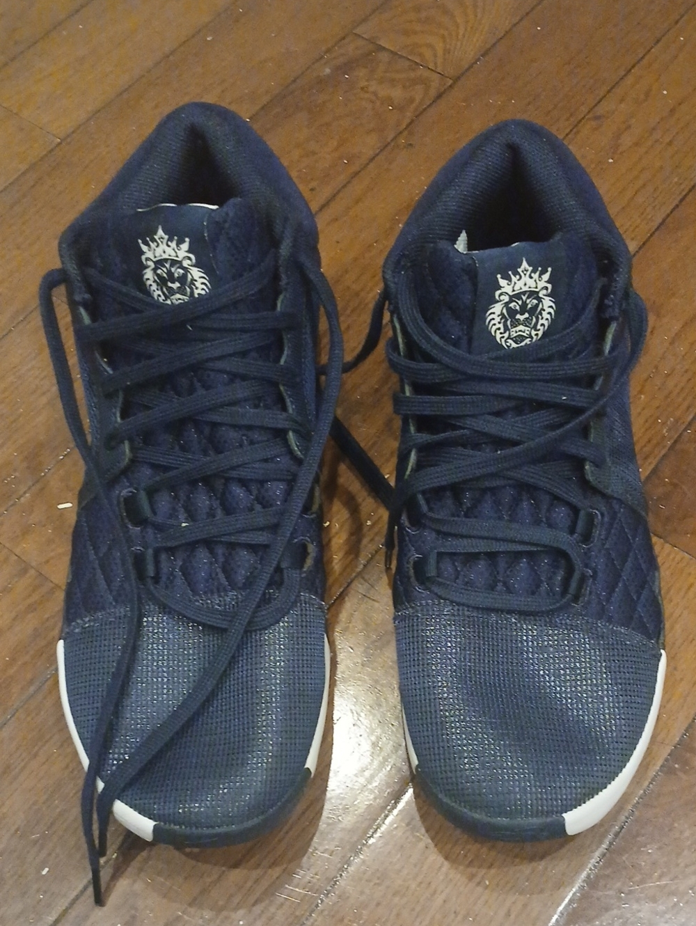 Men's Navy Athletic Sneakers - Nike Lebron Witness